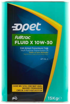 Минеральное универсальное тракторное масло Fulltrac Fluid X 10W-30