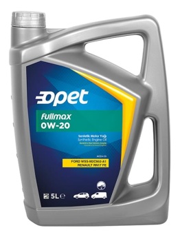 Fullmax 0W-20 синтетикалық мотор майы